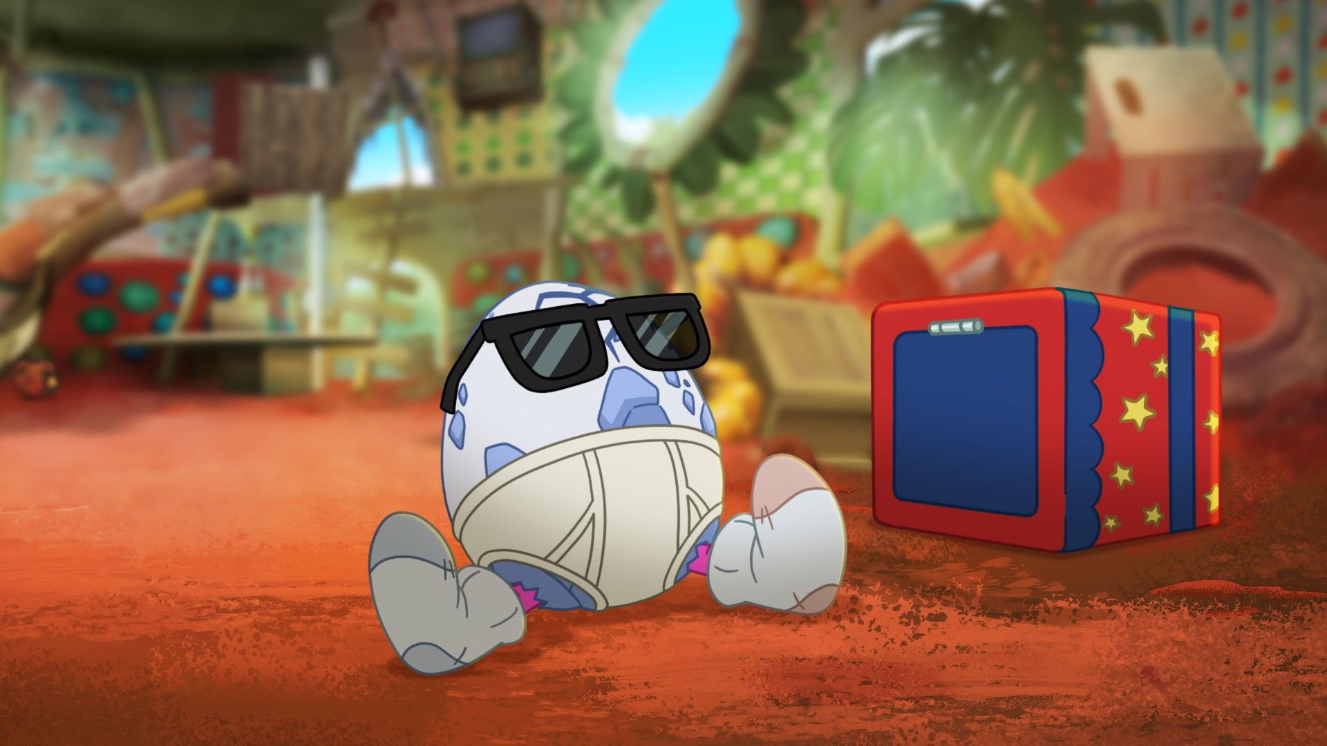 Angry Birds Mystery Island background