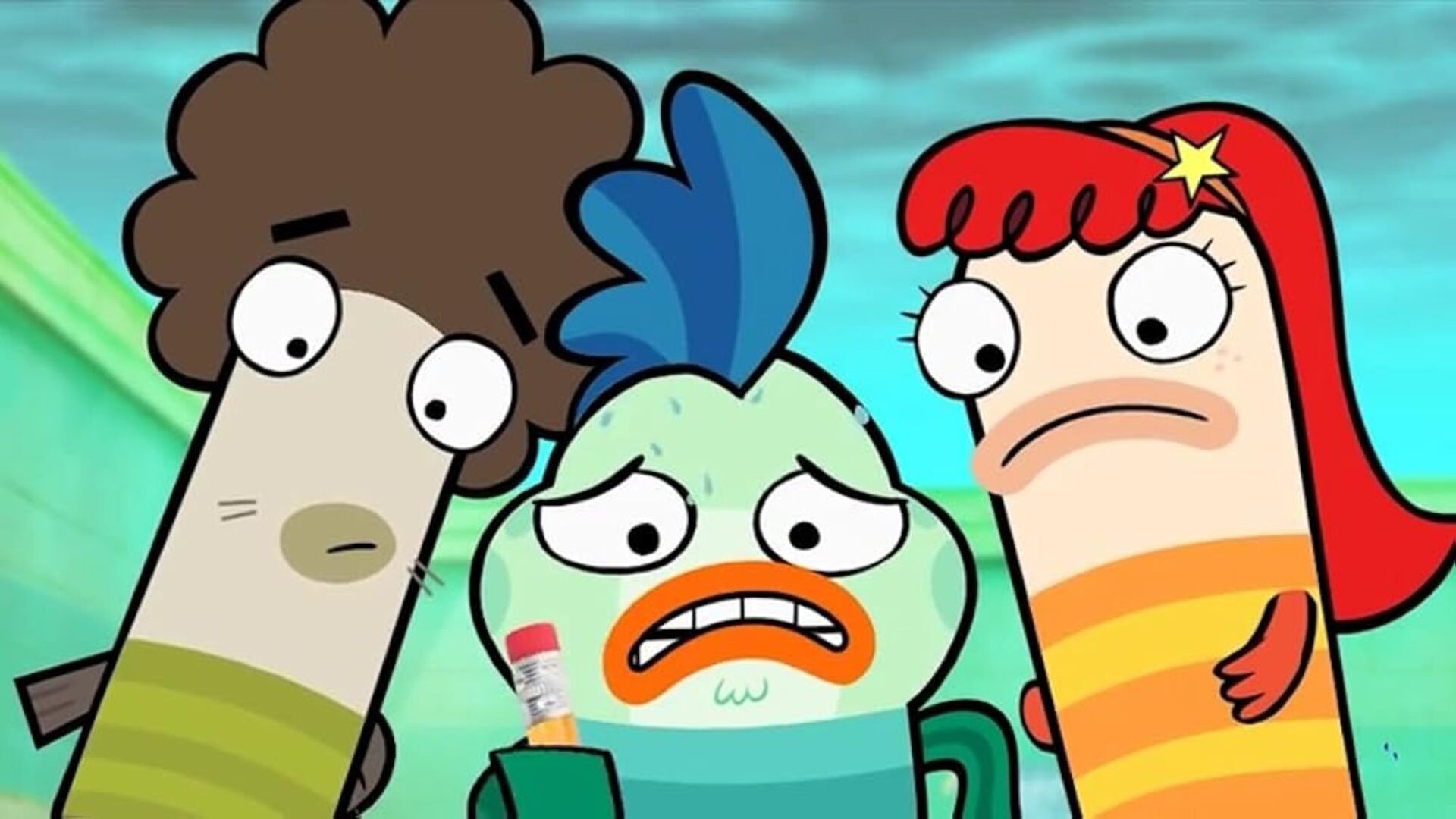 Fish Hooks background