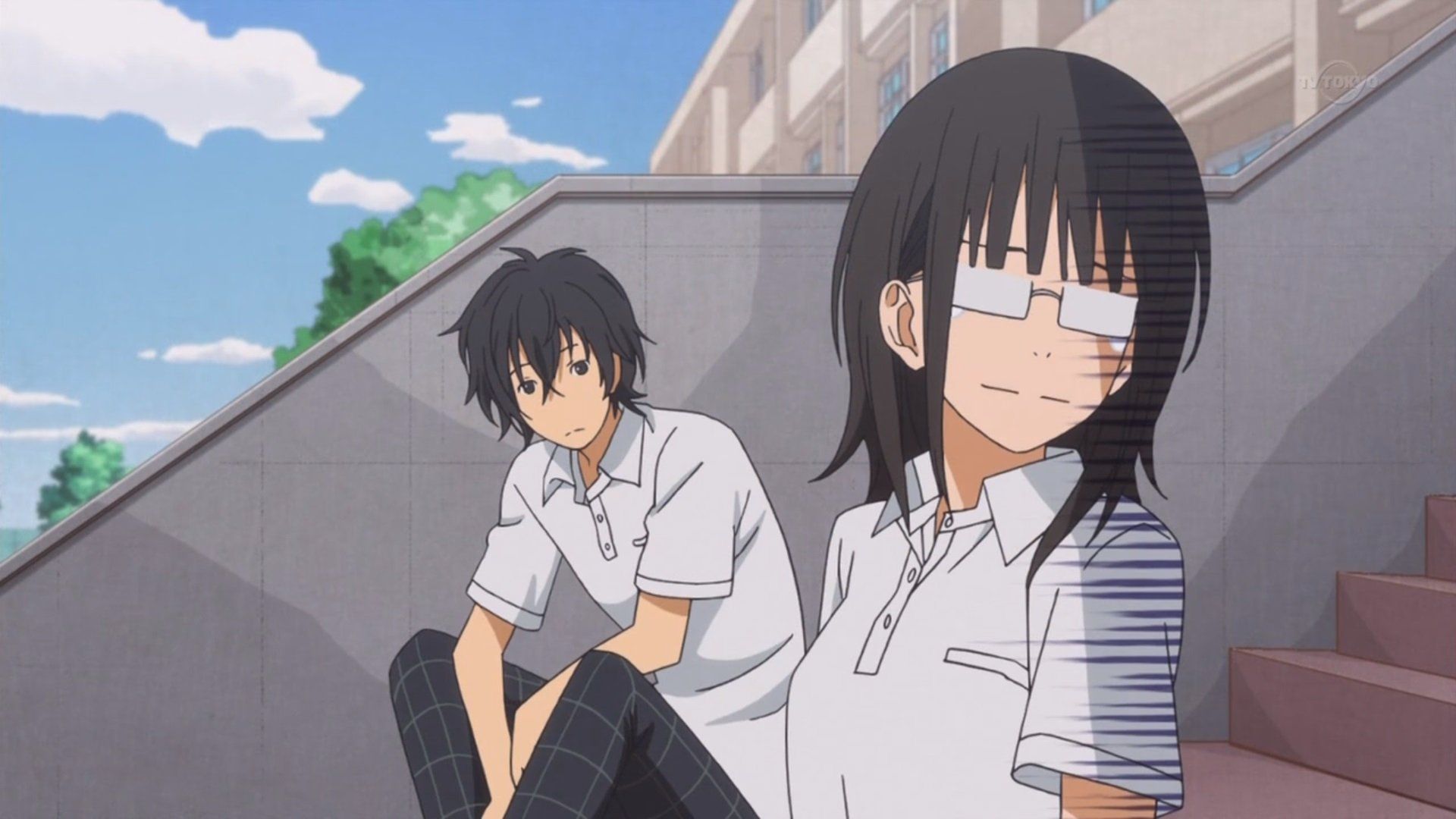 Tonari no kaibutsu-kun background