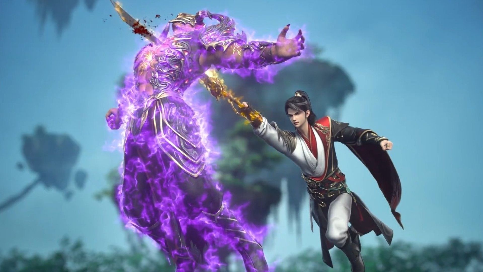 Legend of Xianwu background