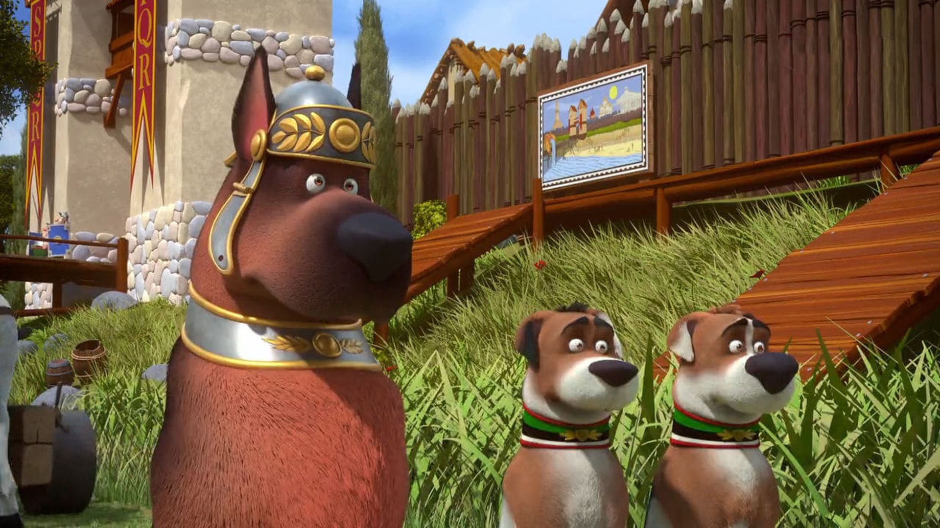 Idéfix et les Irréductibles background