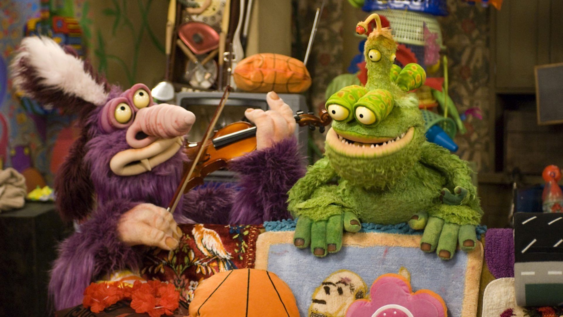 Me & My Monsters background