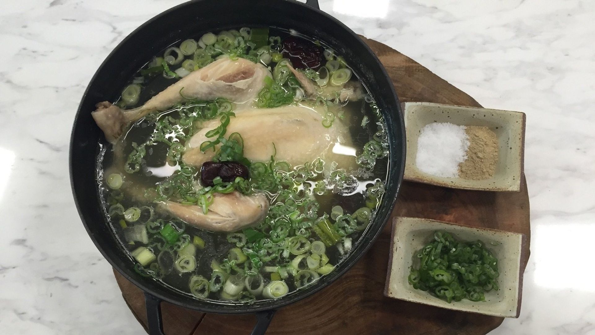 John Torode's Korean Food Tour background