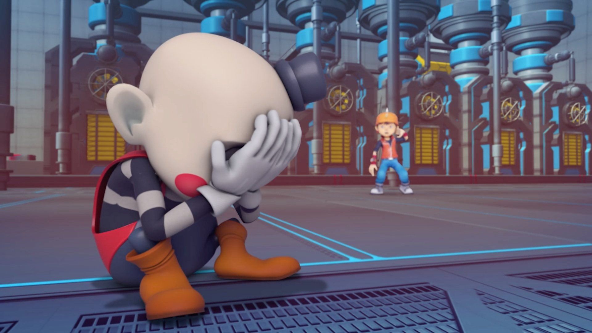 BoBoiBoy Galaxy background