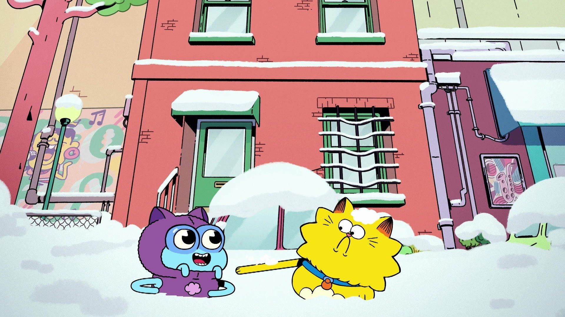 Counterfeit Cat background