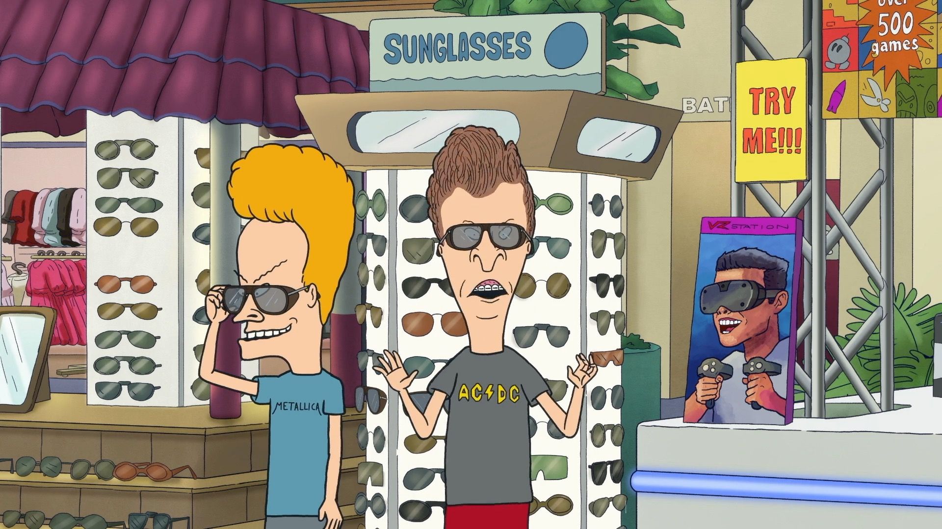 Beavis and Butt-Head background