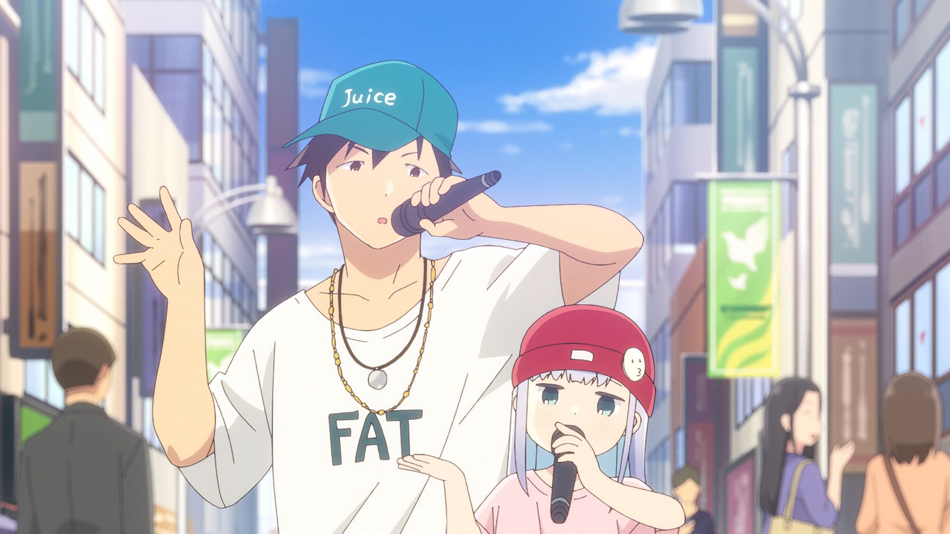 Aharen-san wa hakarenai background