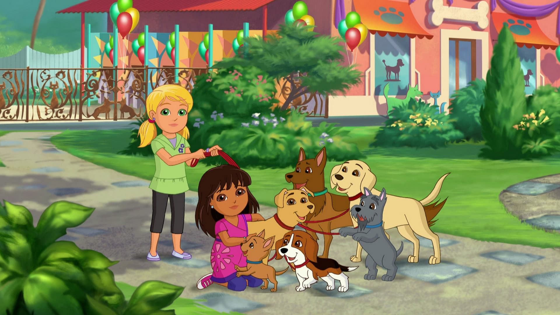 Dora and Friends: Into the City! background