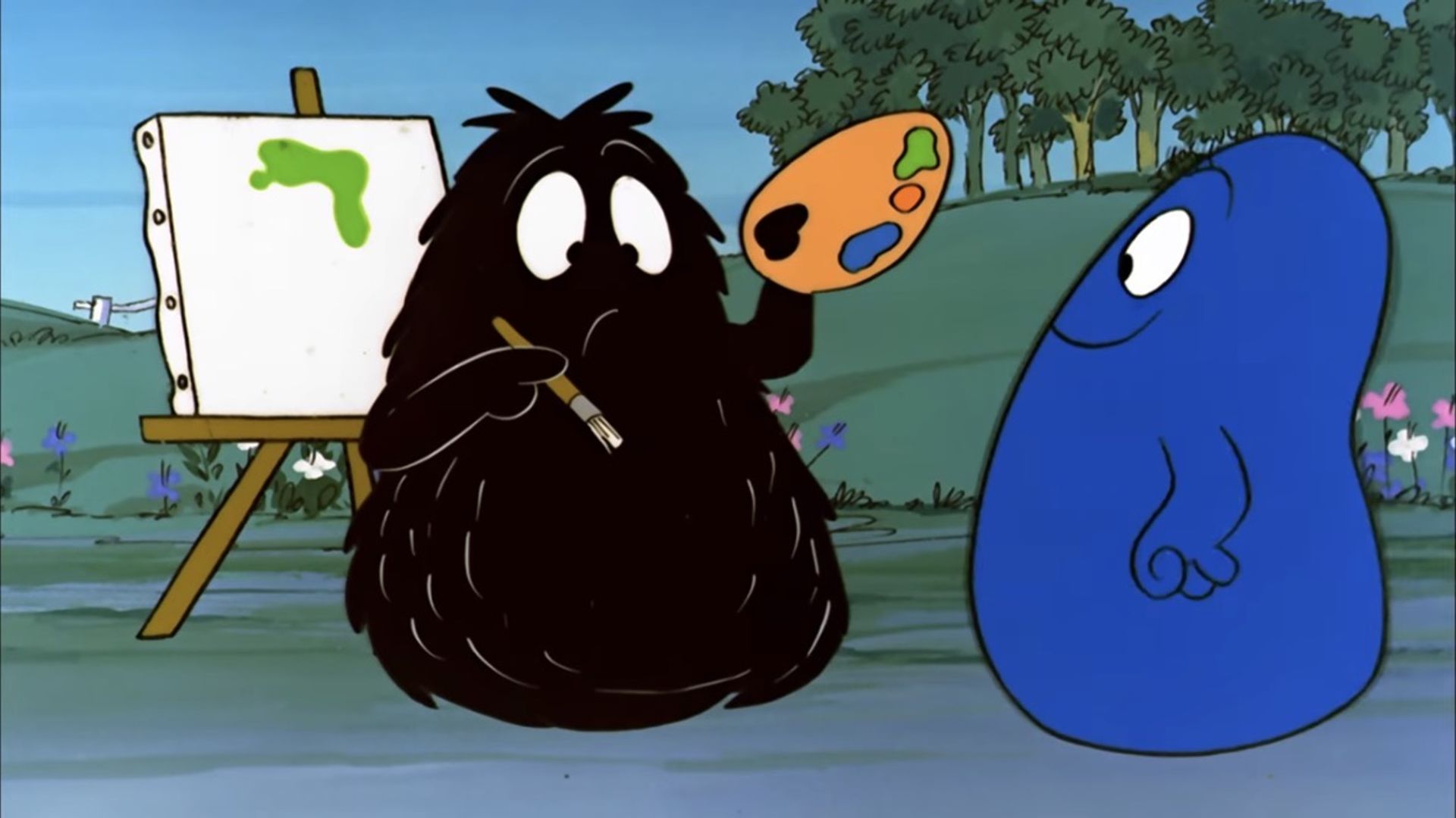 Barbapapa background