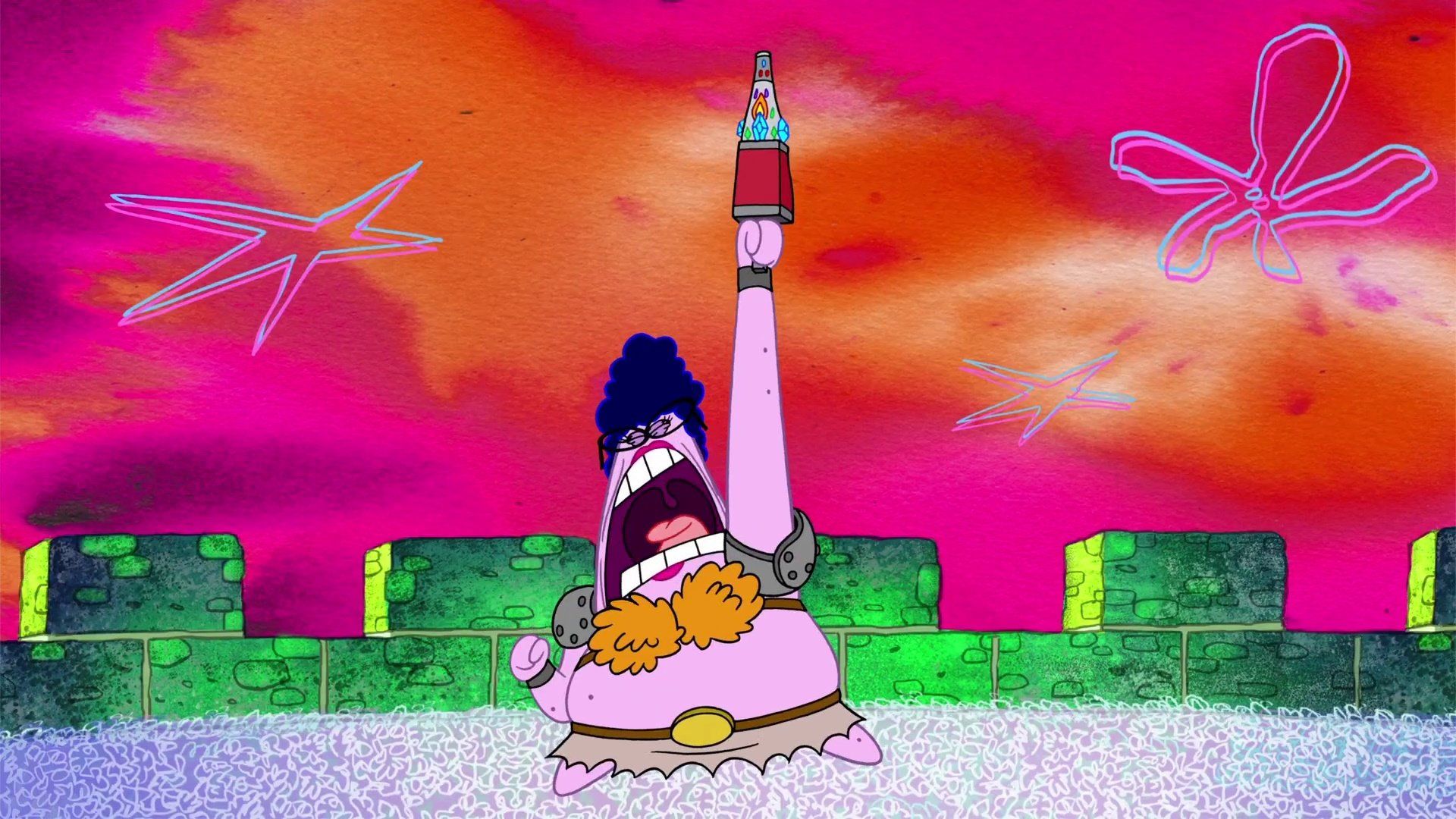 The Patrick Star Show background