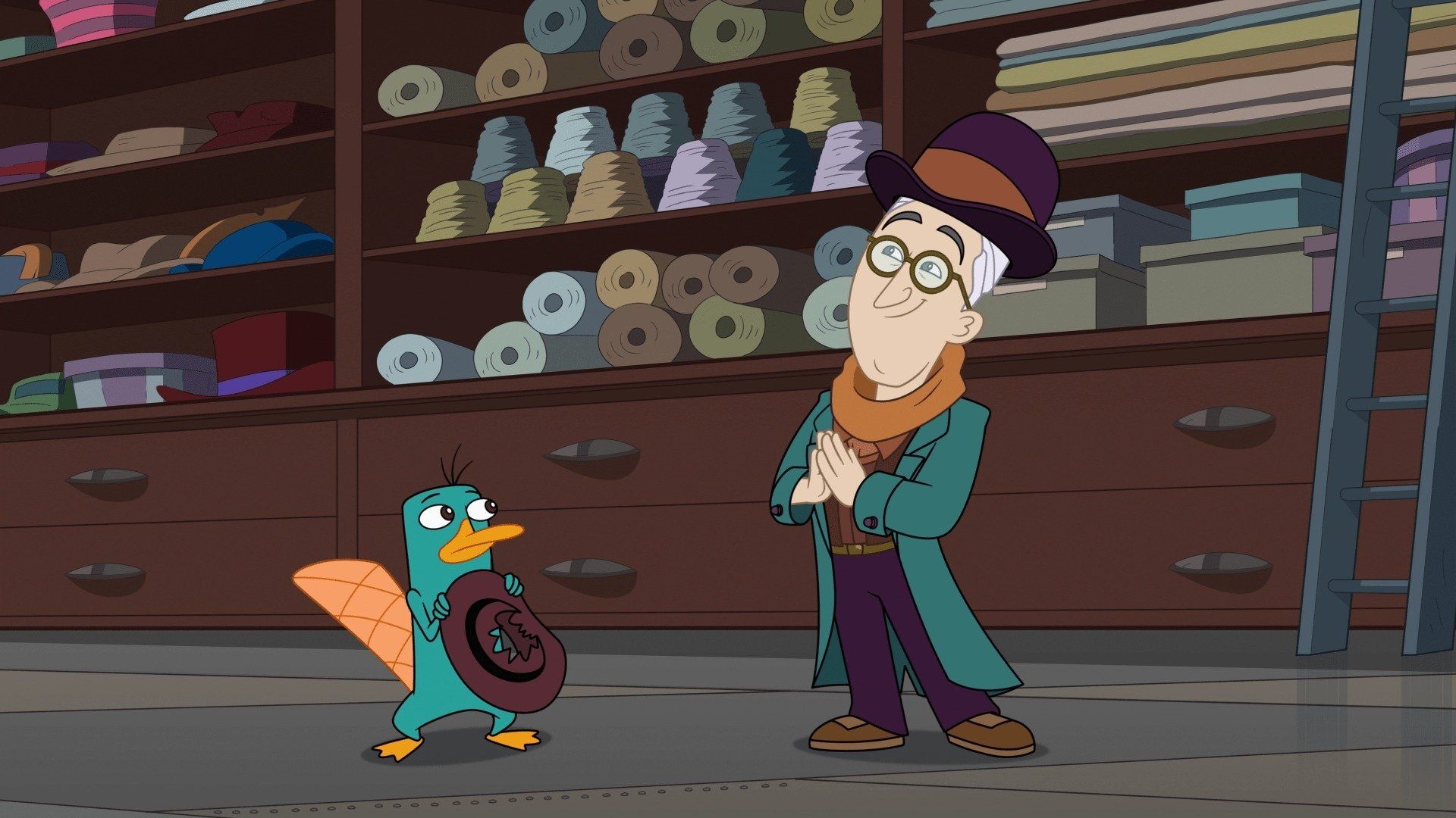 Phineas and Ferb background