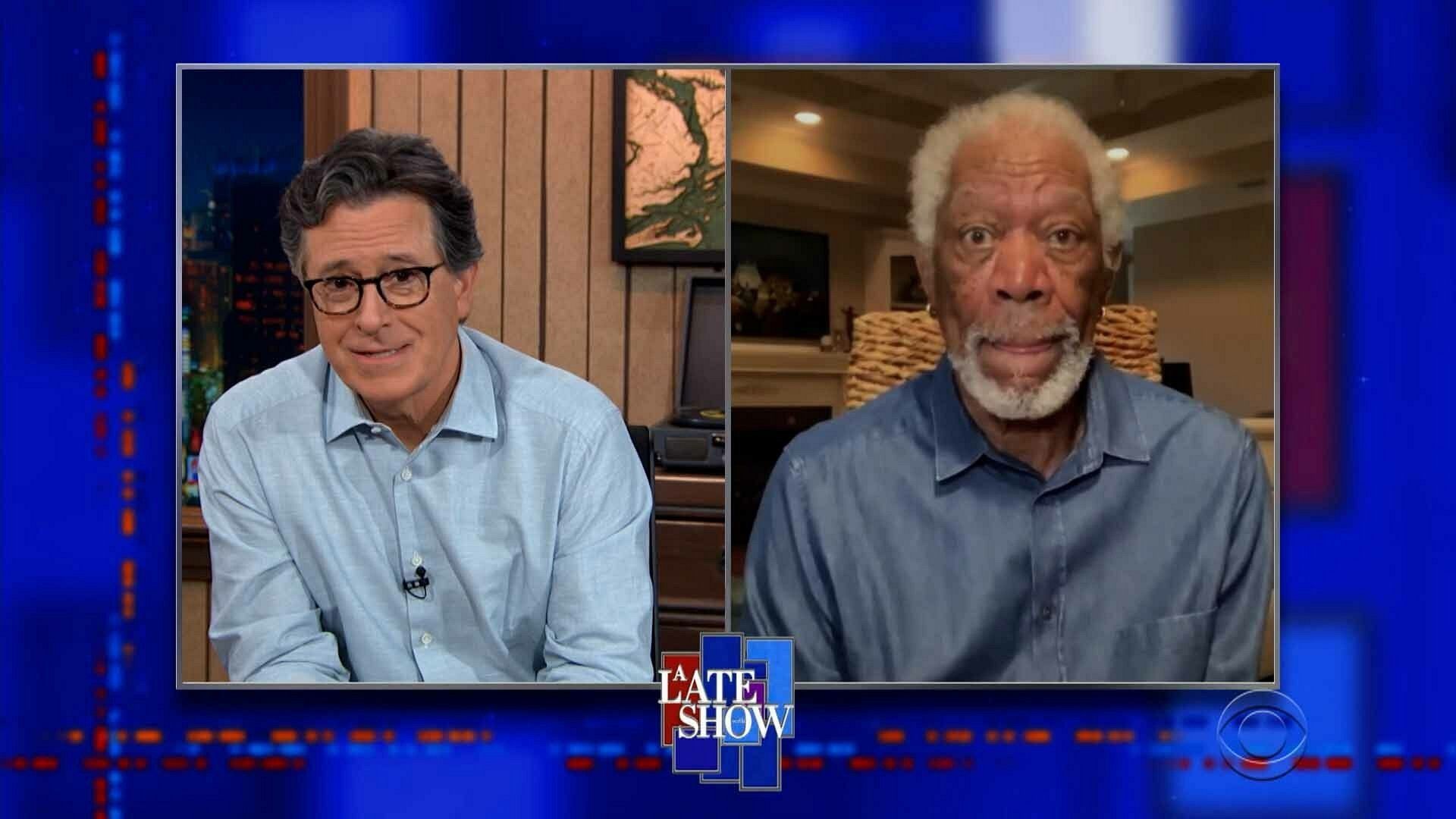 The Late Show with Stephen Colbert background
