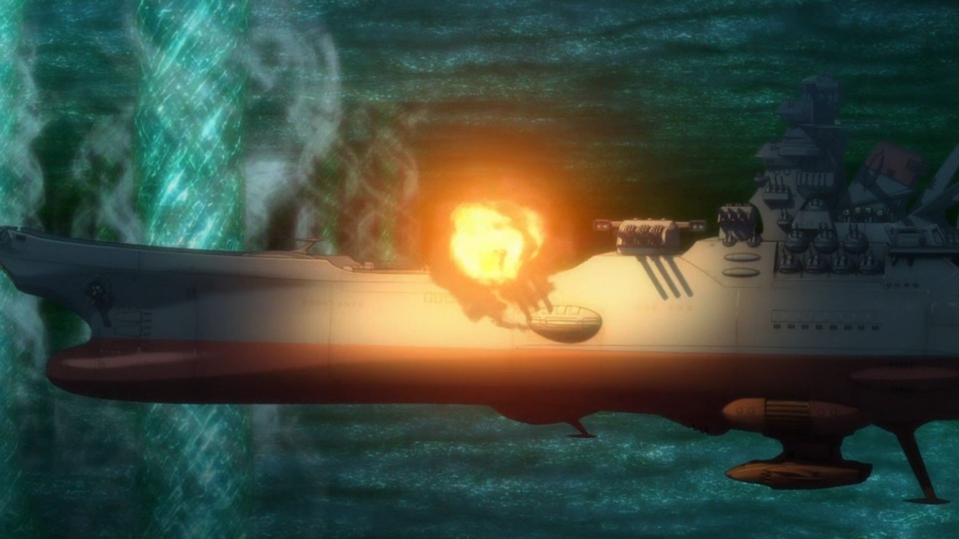 Space Battleship Yamato 2199 background