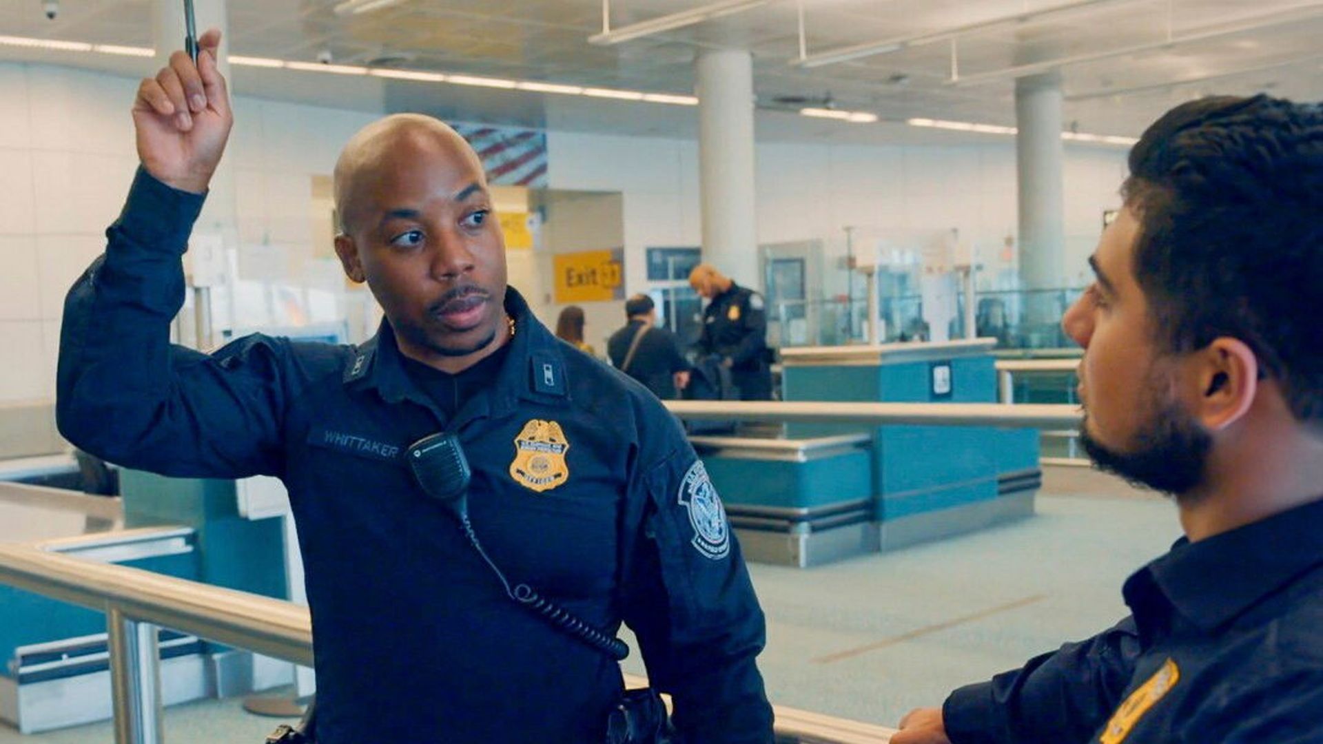 Contraband: Seized at the Airport background