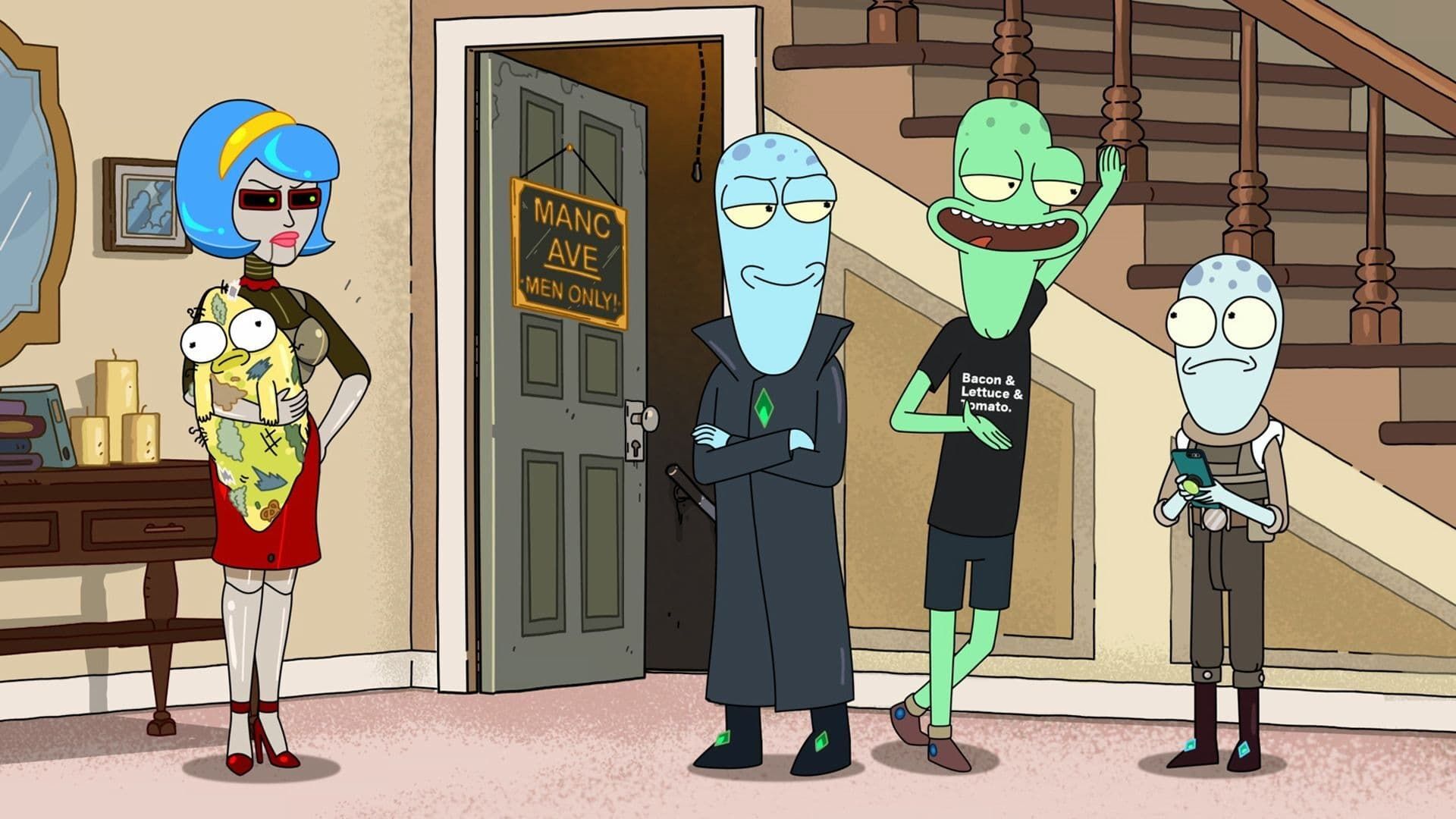 Solar Opposites background