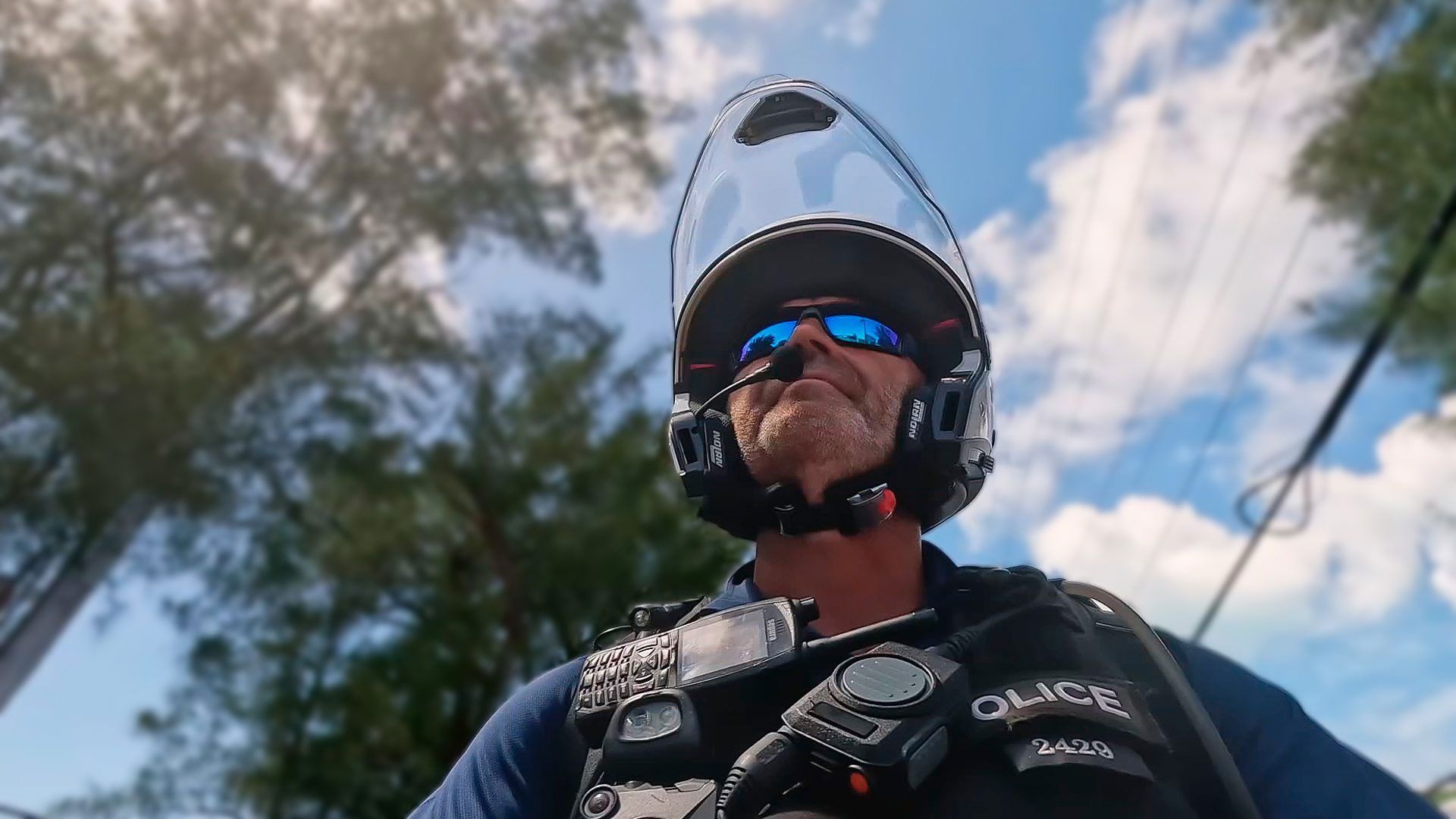 Policing Paradise background