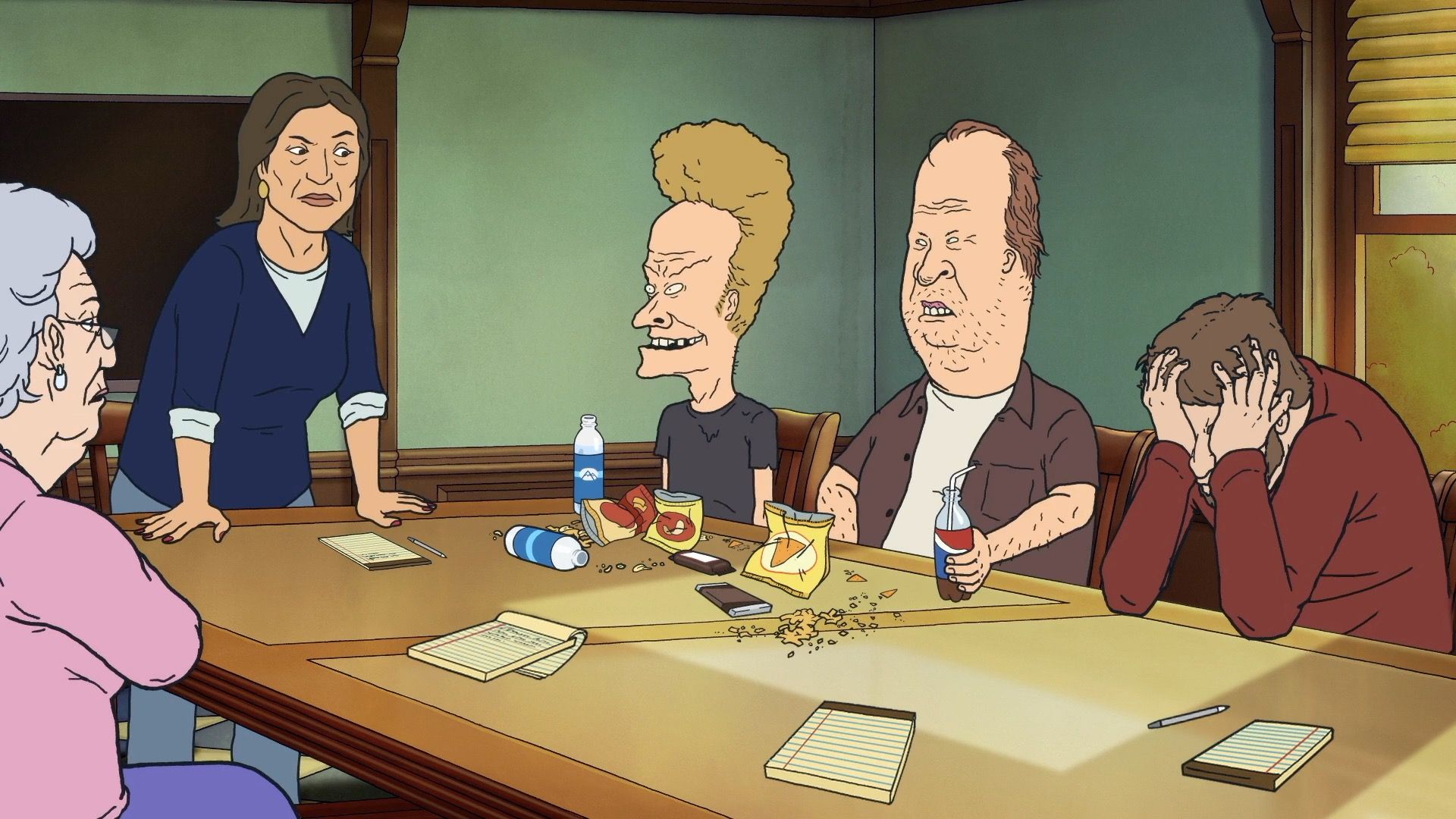 Beavis and Butt-Head background