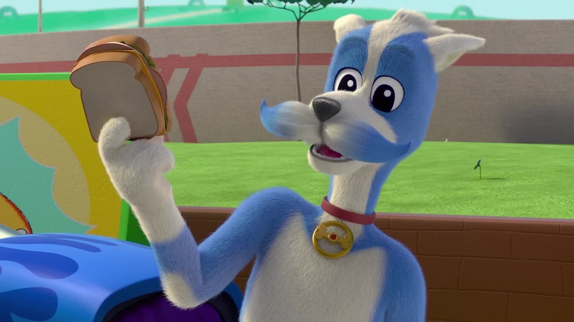 Go, Dog, Go background