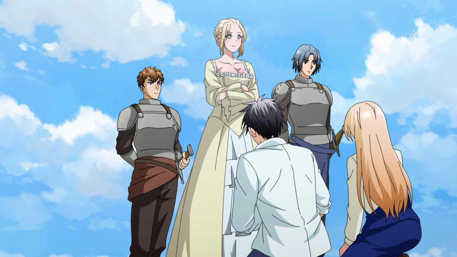 The Daily Life of a Middle-Aged Online Shopper in Another World background