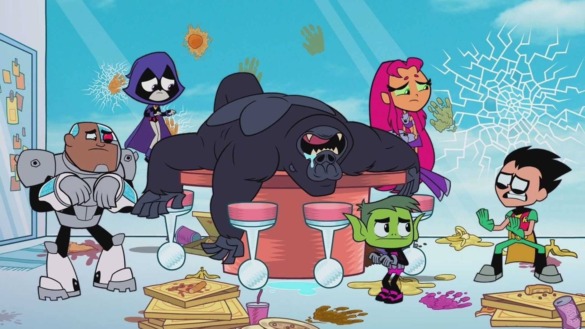 Teen Titans Go! background