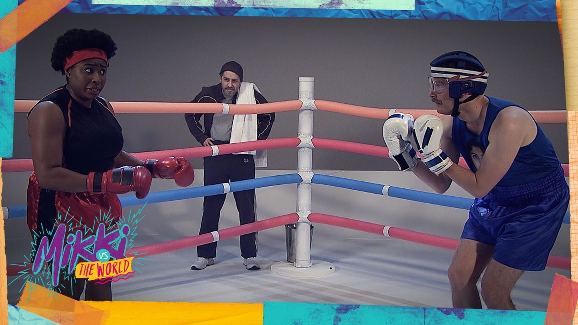 Mikki vs the World background