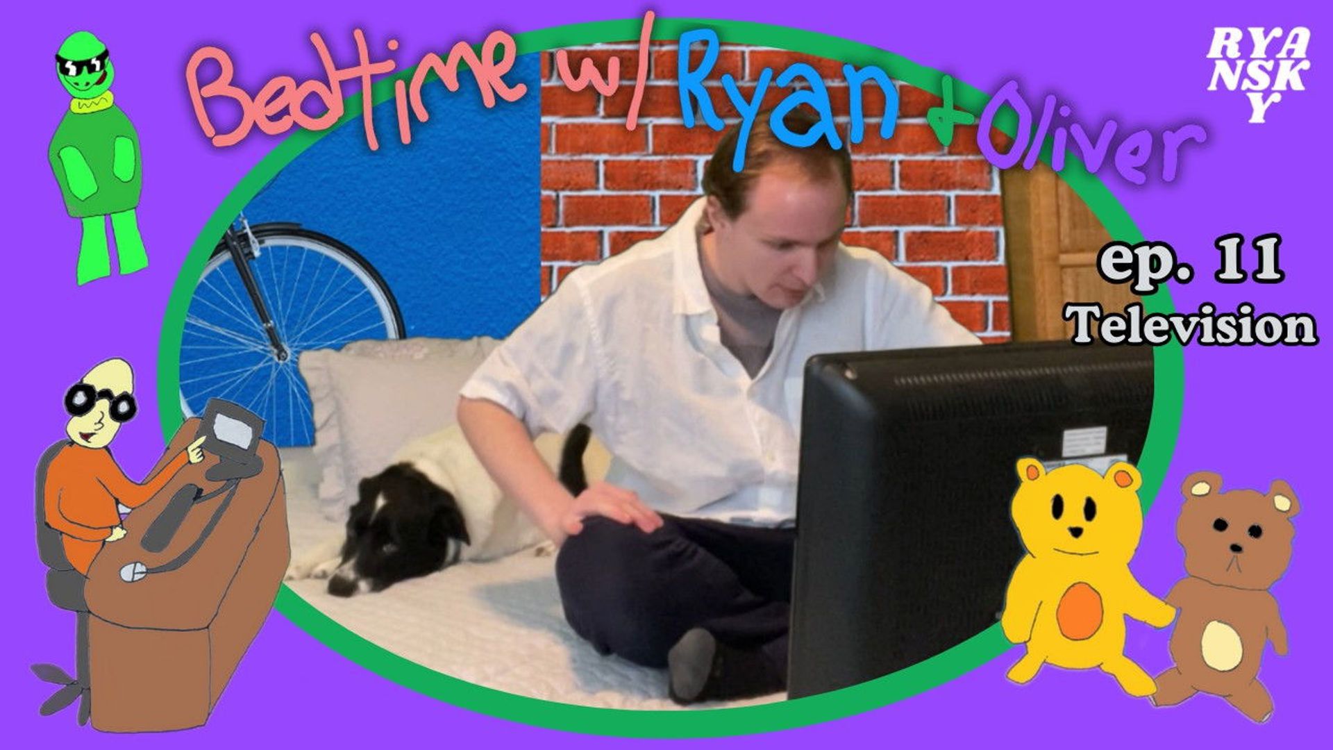 Bedtime with Ryan and Oliver background