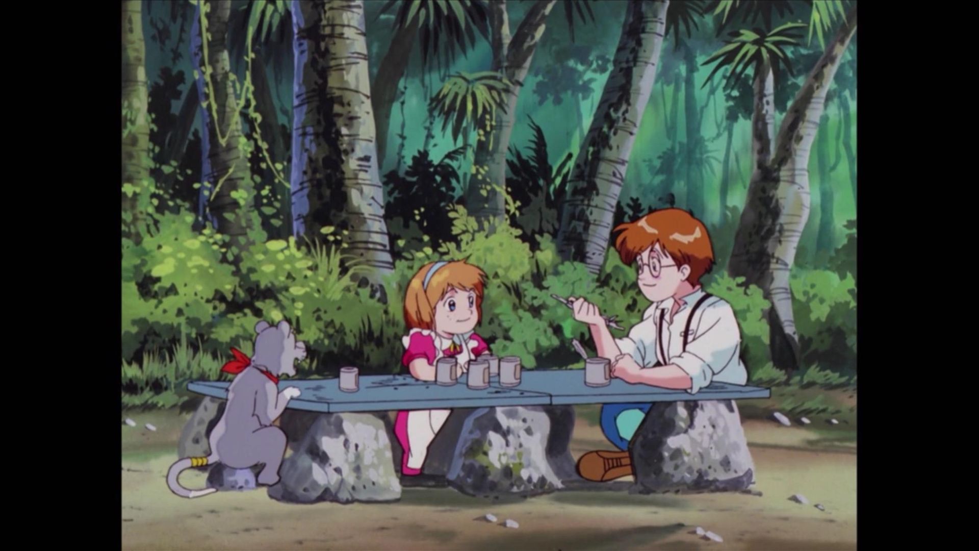 Nadia: The Secret of Blue Water background