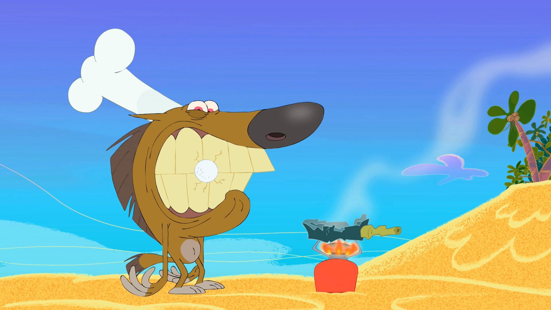 Zig & Sharko background