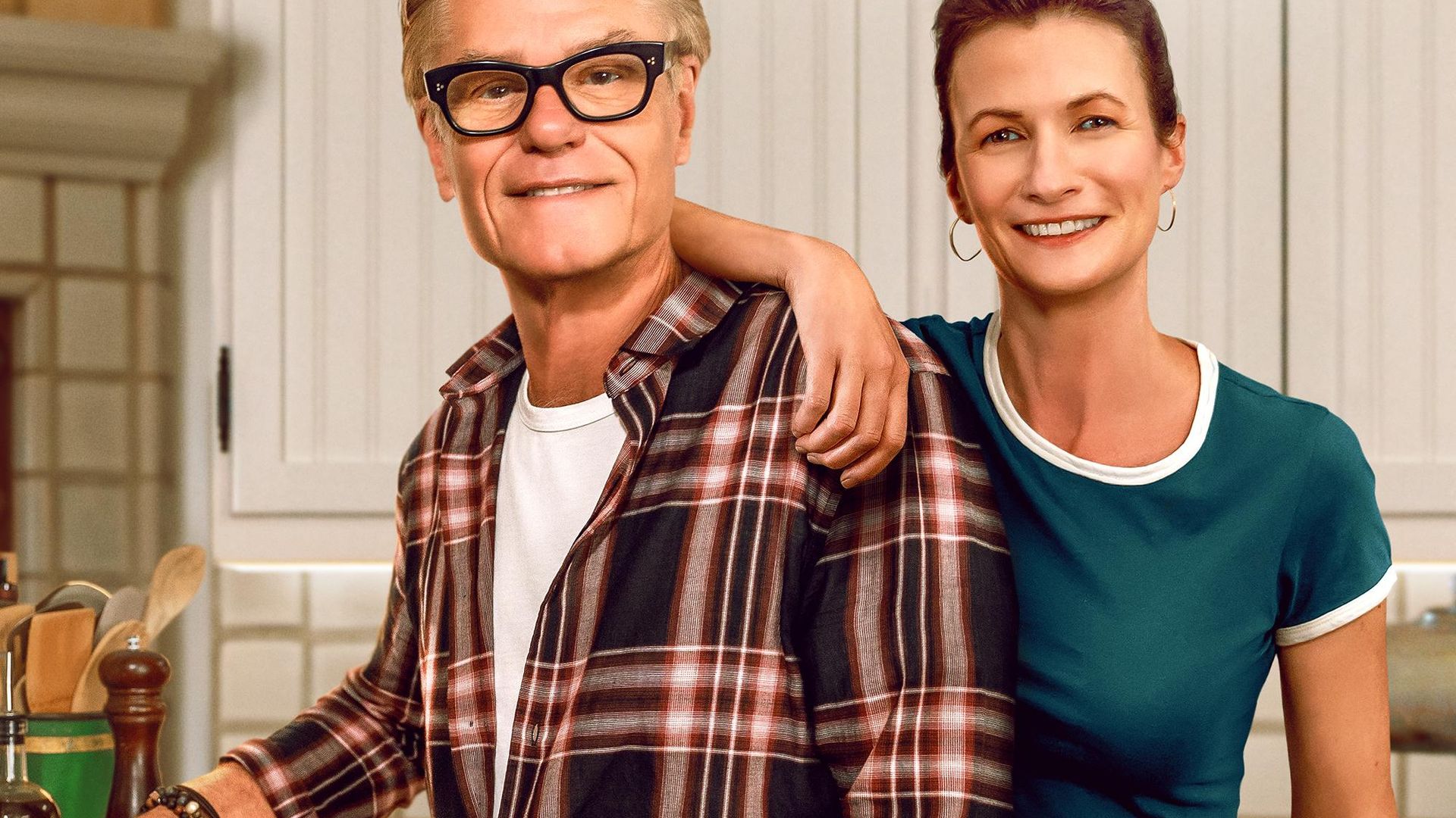 In the Kitchen with Harry Hamlin background