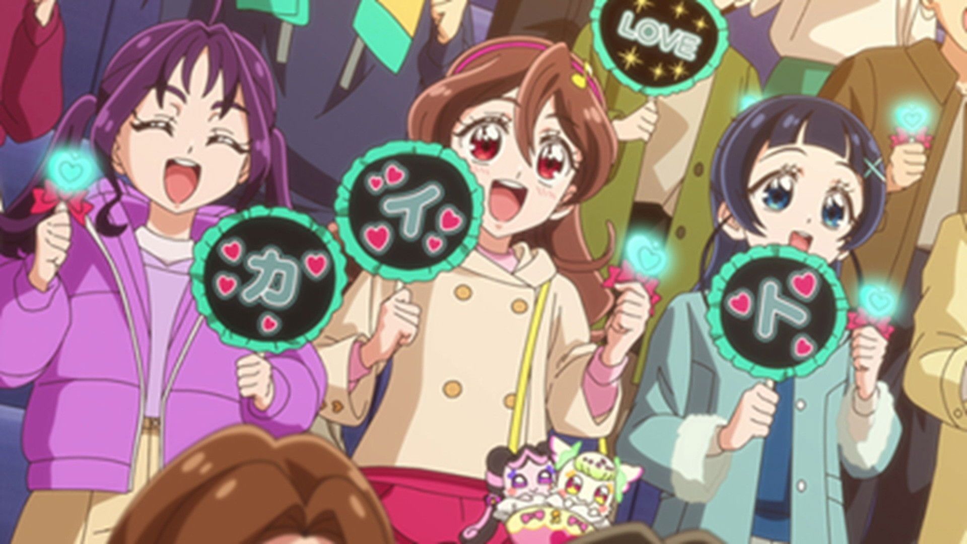 You and Idol Precure background