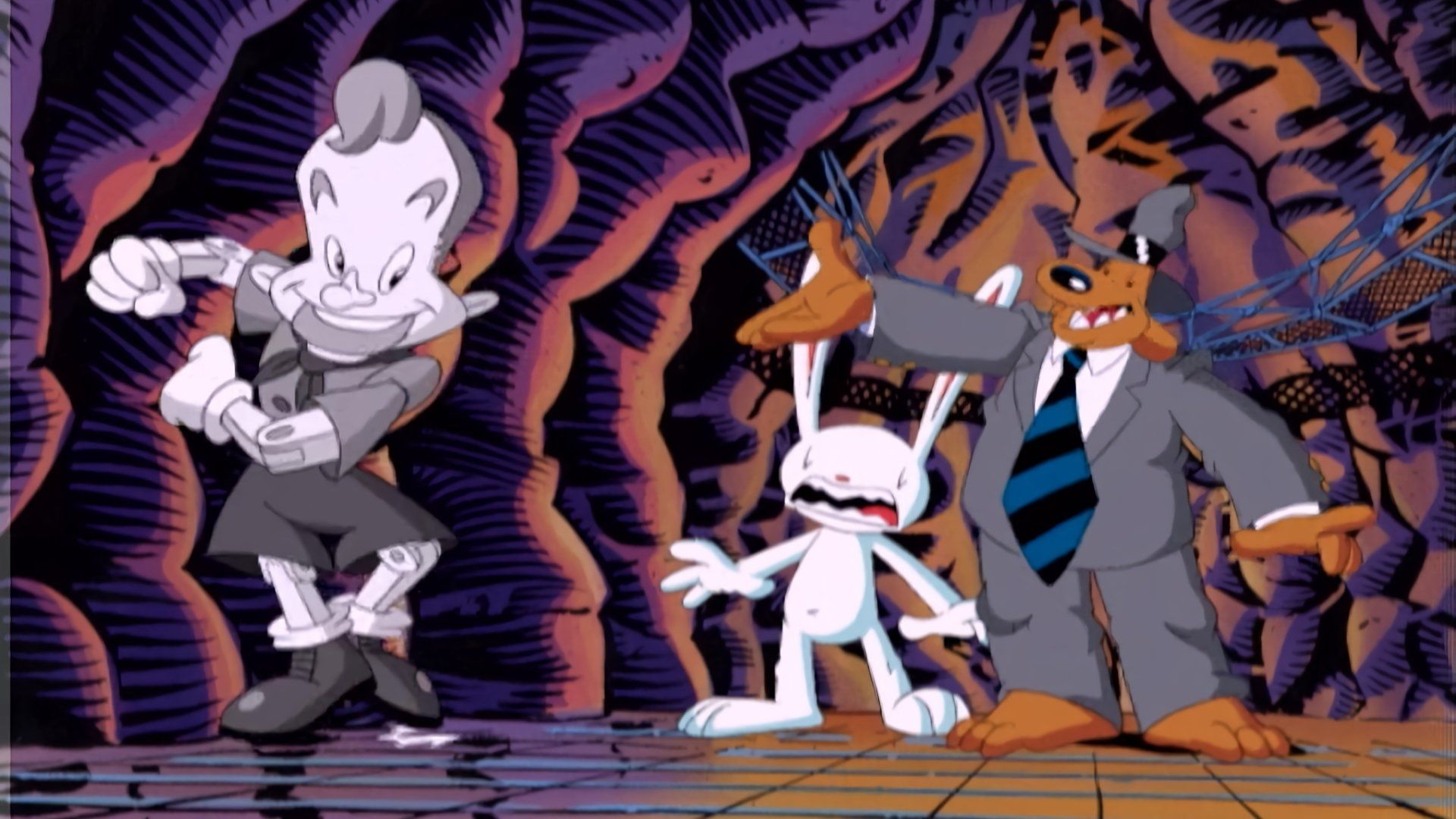 The Adventures of Sam & Max: Freelance Police background