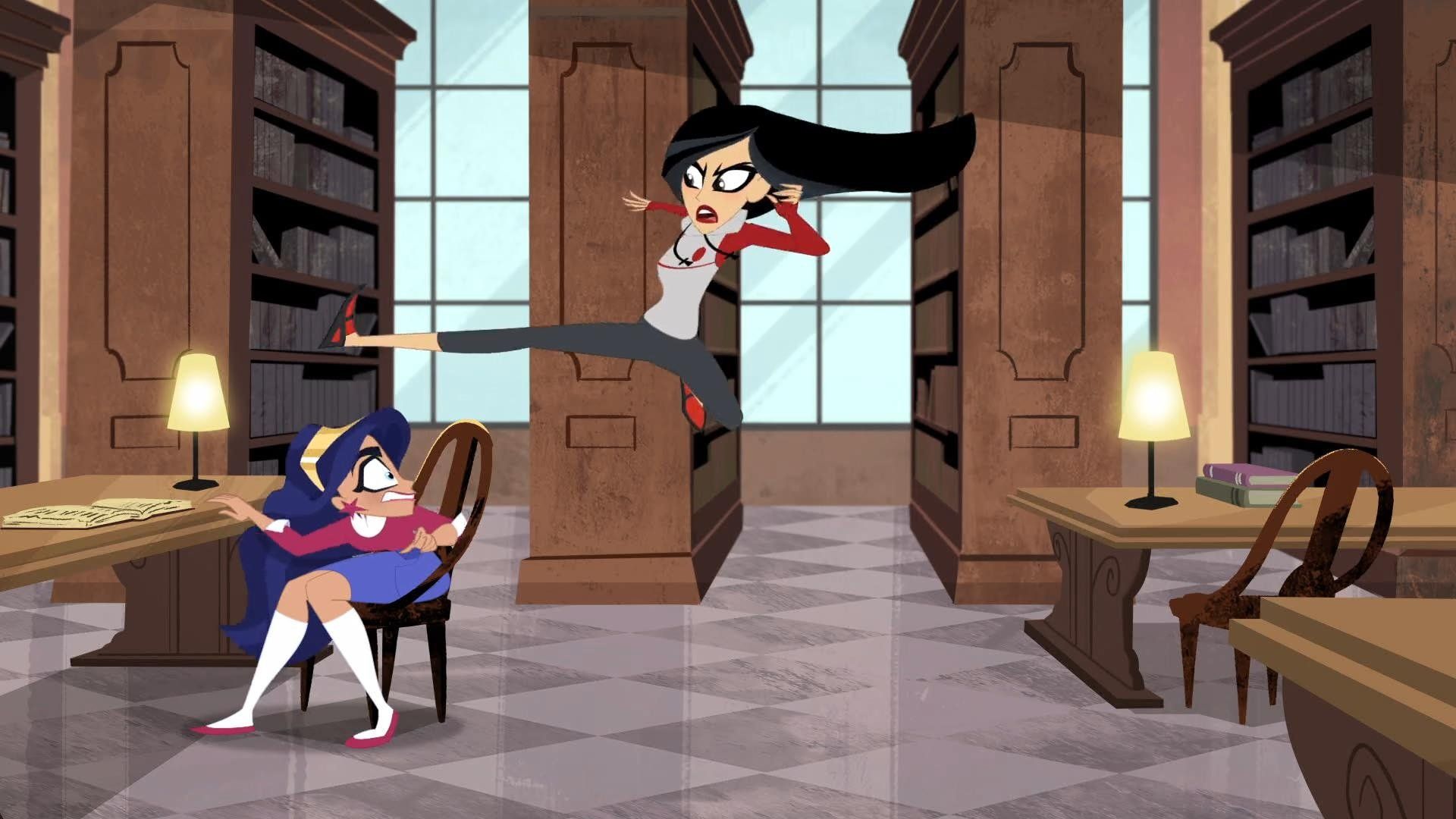 DC Super Hero Girls background