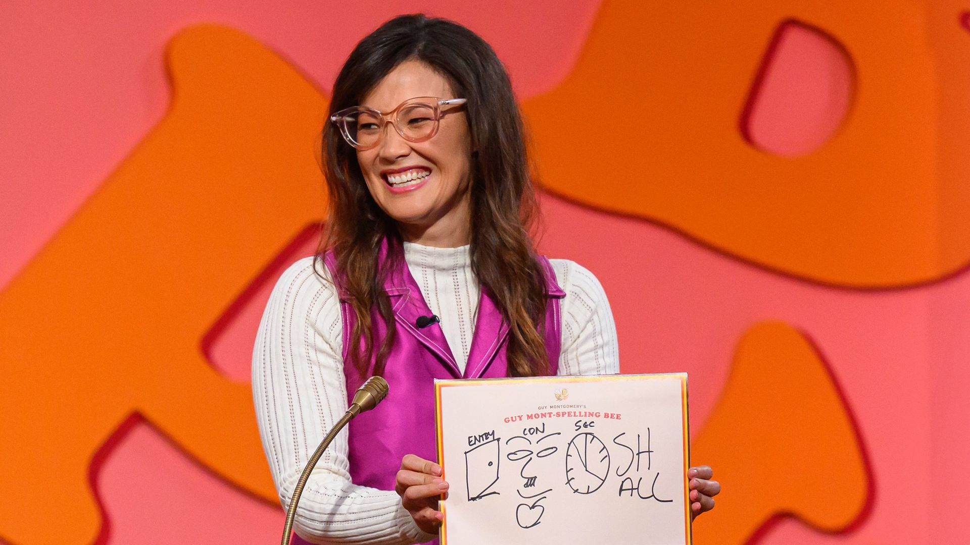 Guy Montgomery's Guy Mont-Spelling Bee background