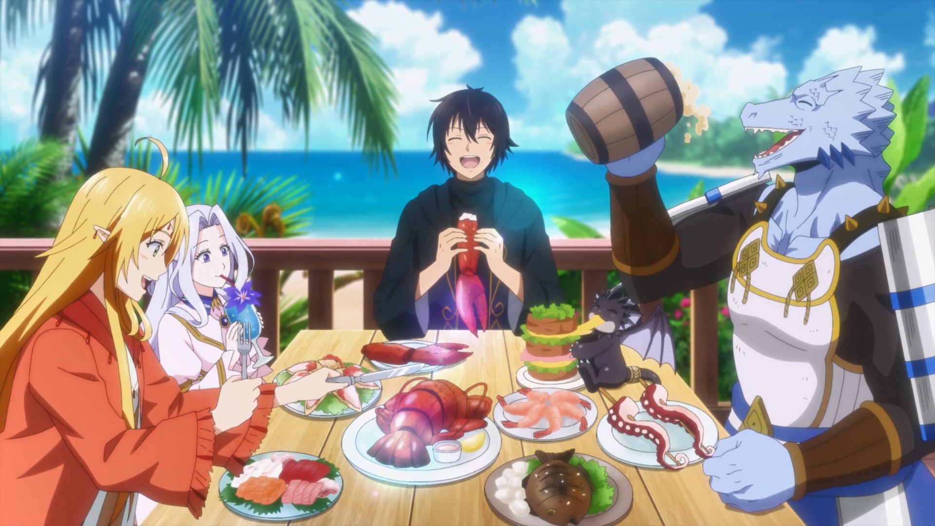 A Gatherer's Adventure in Isekai background