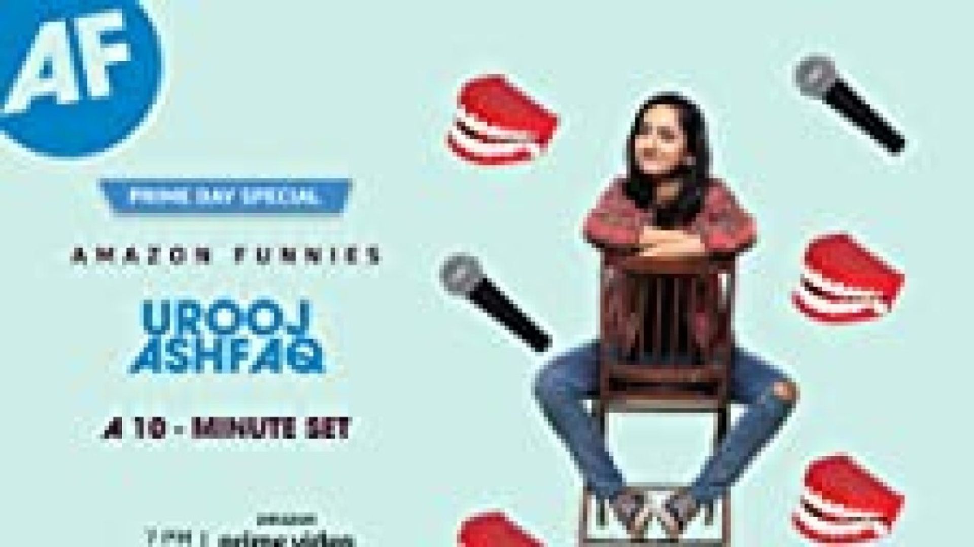 Amazon Funnies - 10 Minute Stand-ups background