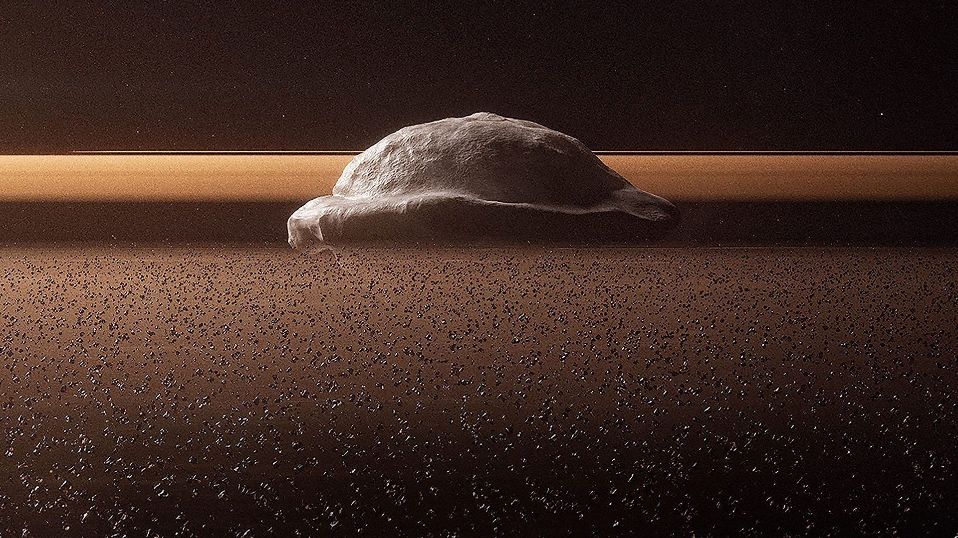 Solar System background
