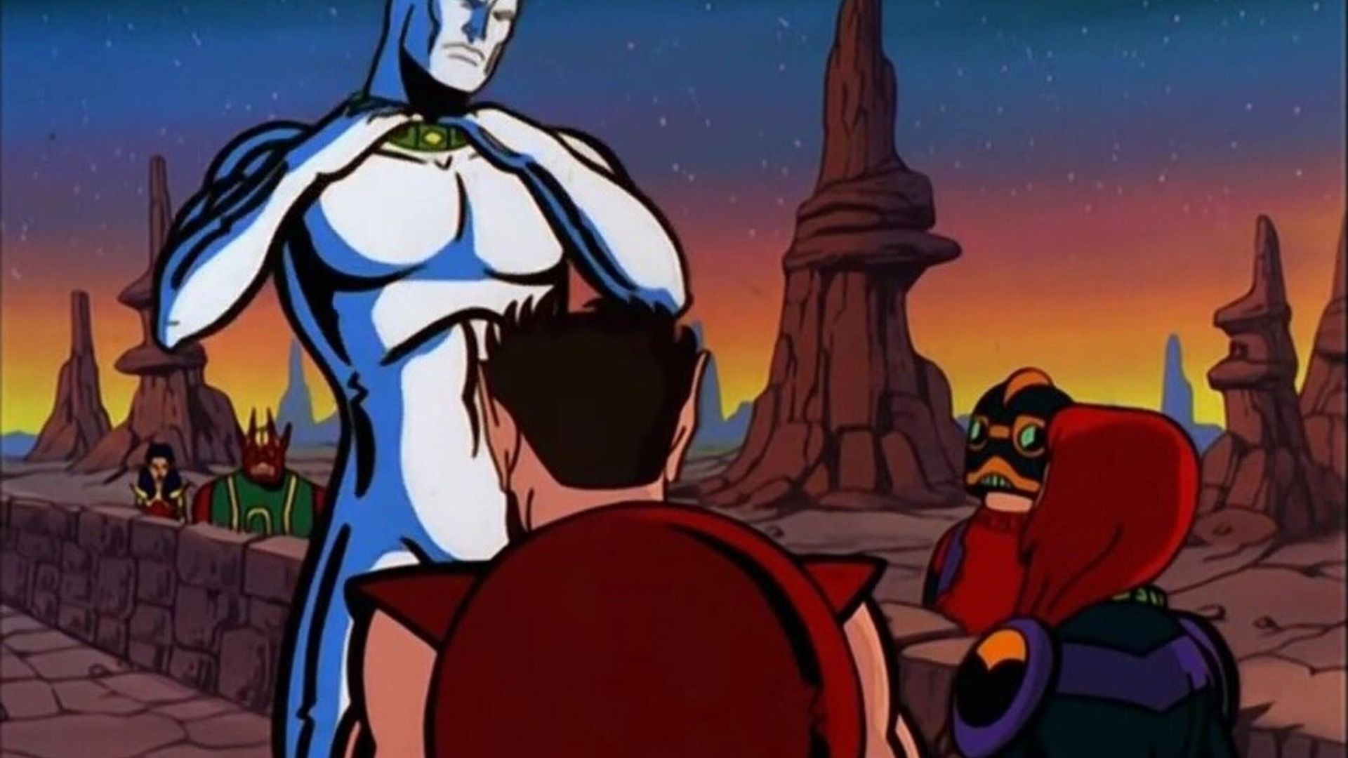 Silver Surfer background