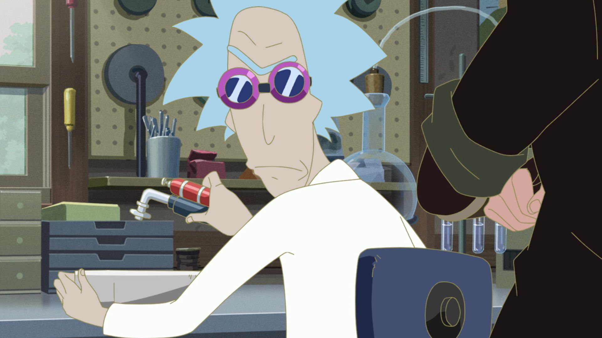 Rick and Morty: The Anime background