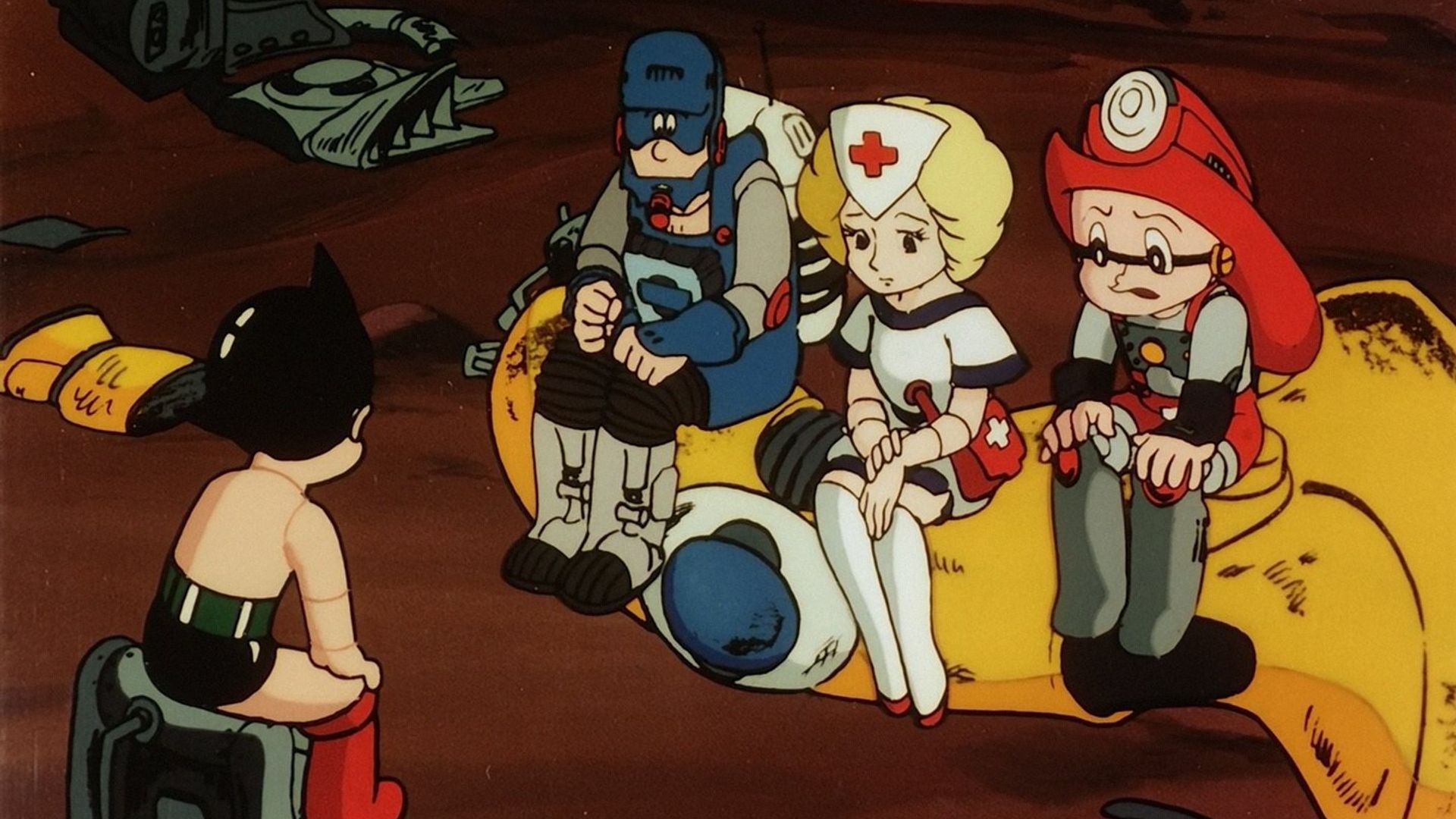 Astro Boy background
