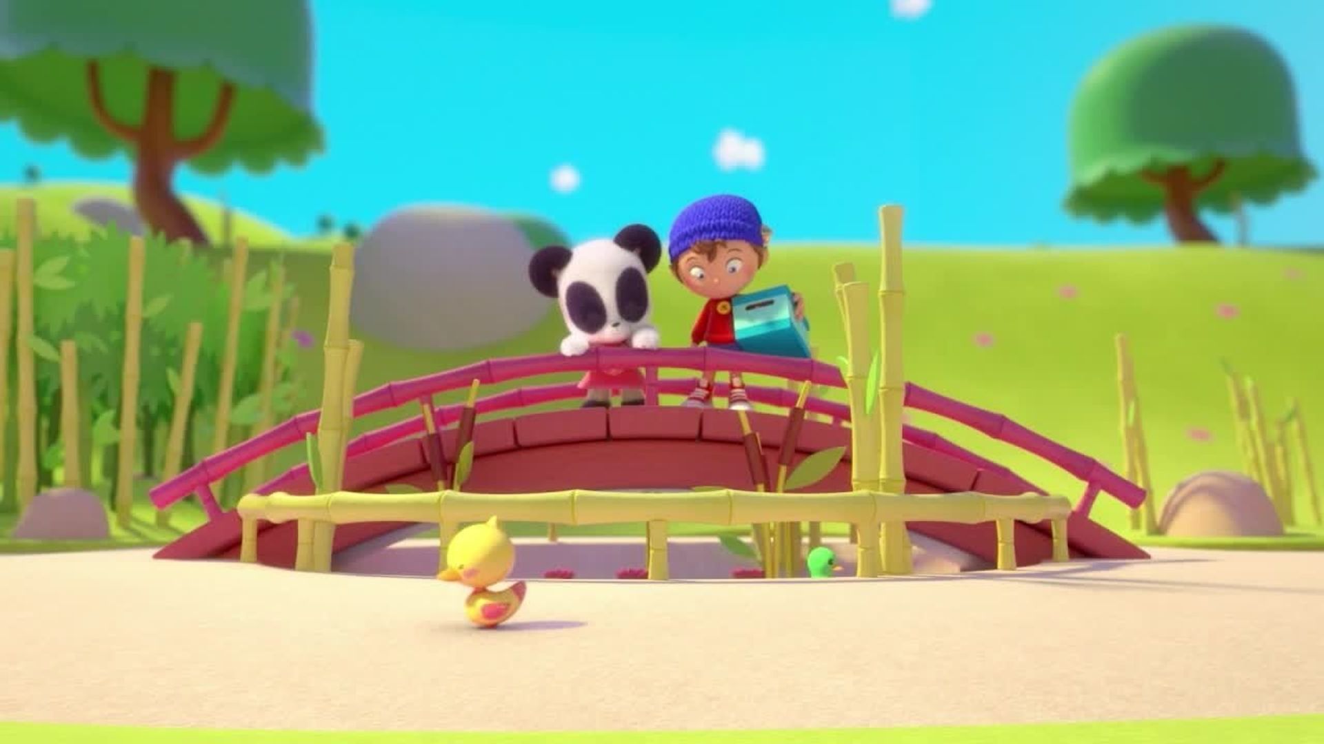 Noddy, Toyland Detective background