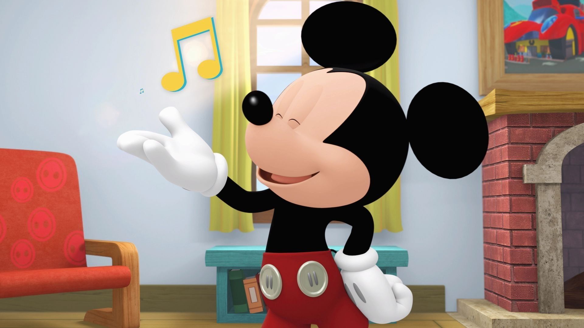 Me & Mickey background