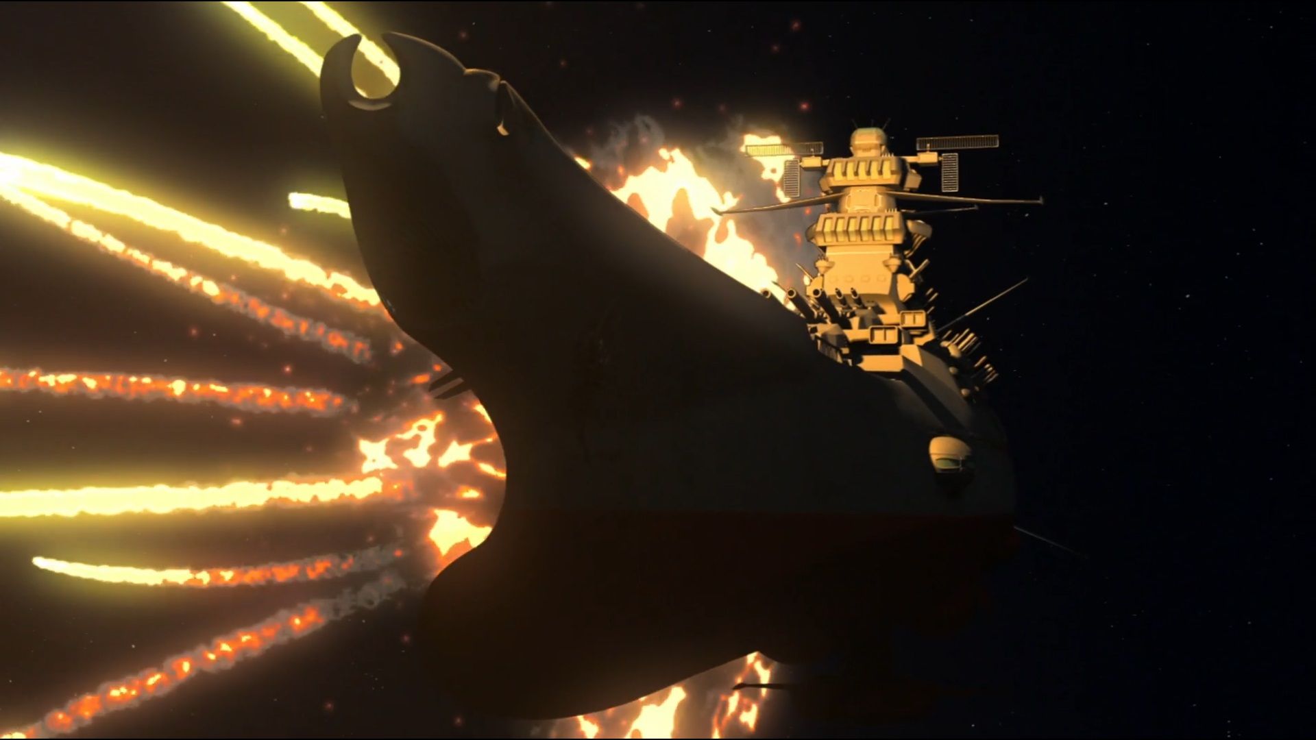 Space Battleship Yamato 2199 background