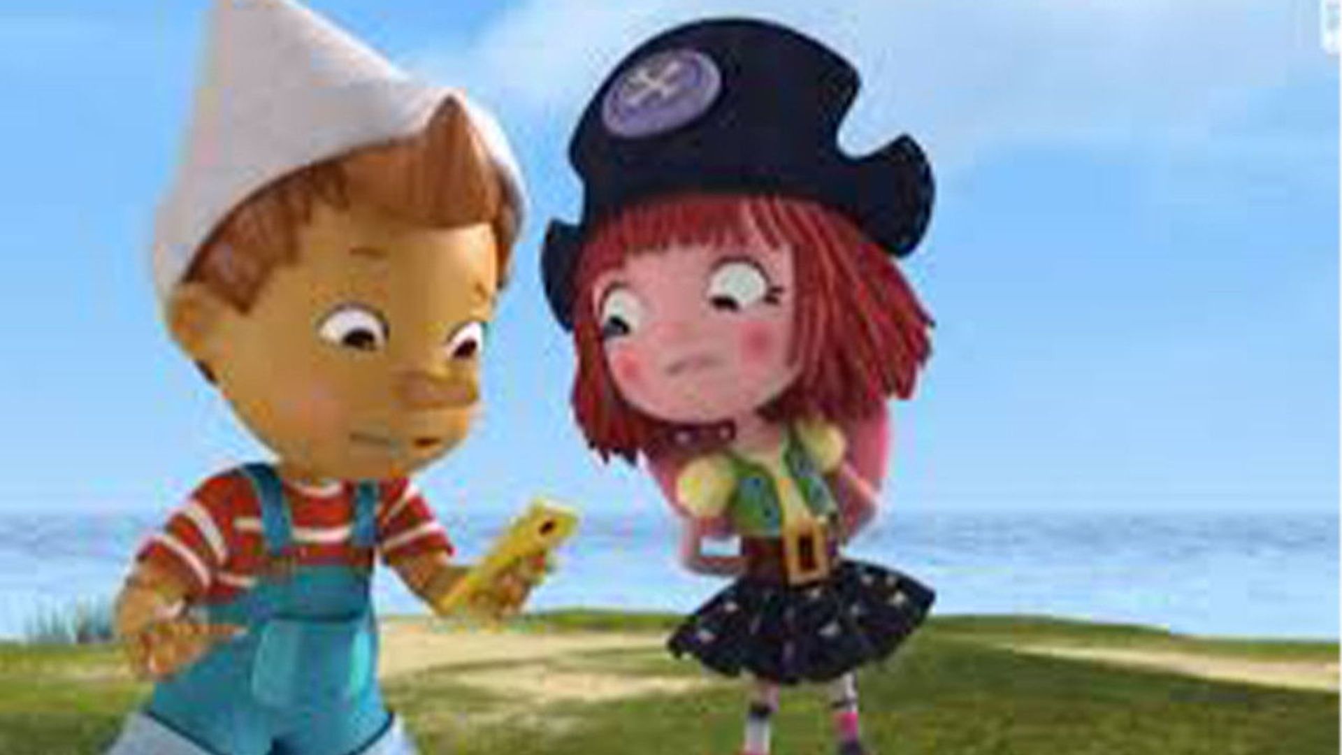 Pinocchio and Friends background