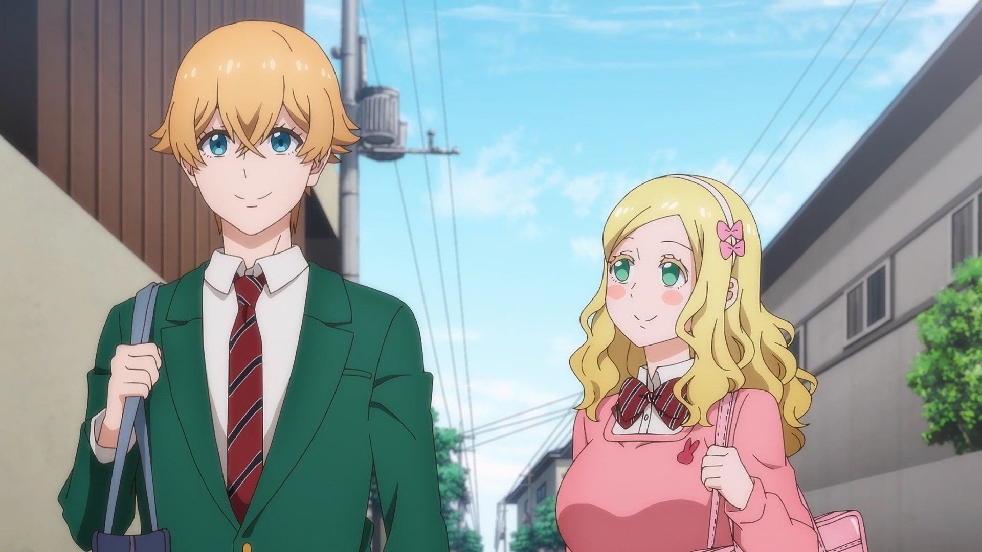 Tomo-chan Is a Girl! background