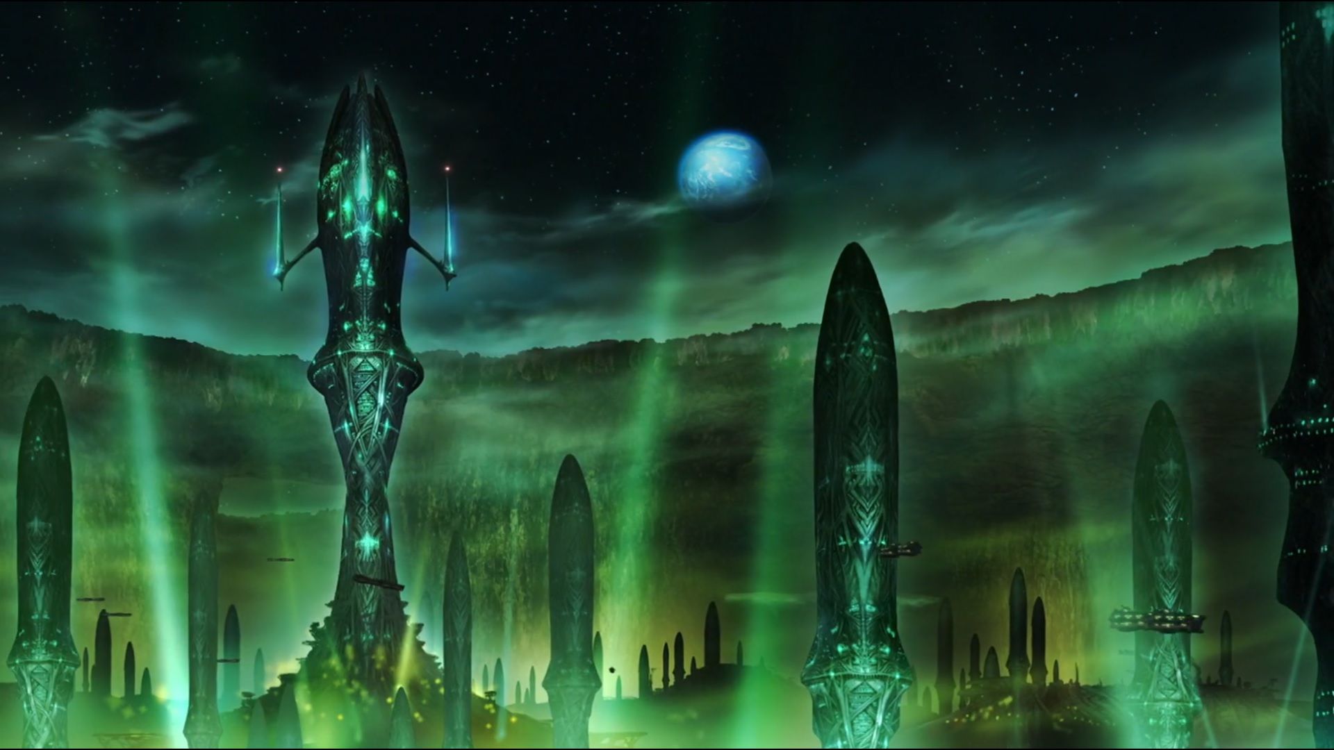 Space Battleship Yamato 2199 background
