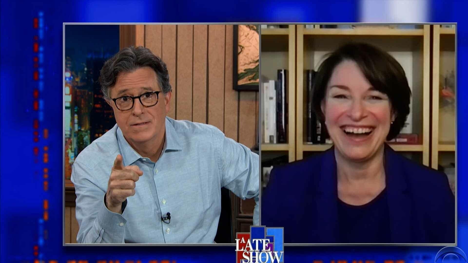 The Late Show with Stephen Colbert background