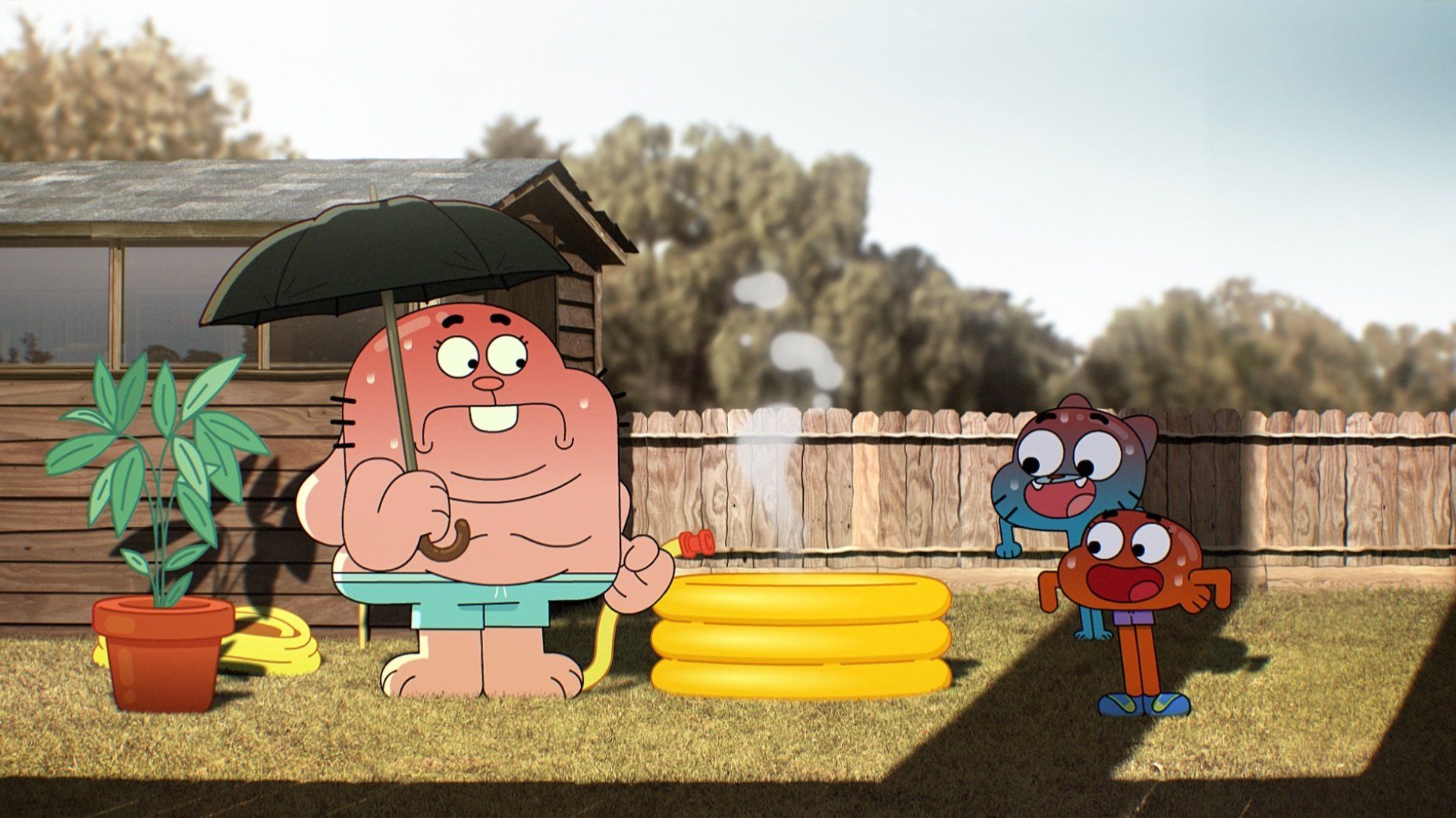 The Wonderfully Weird World of Gumball background