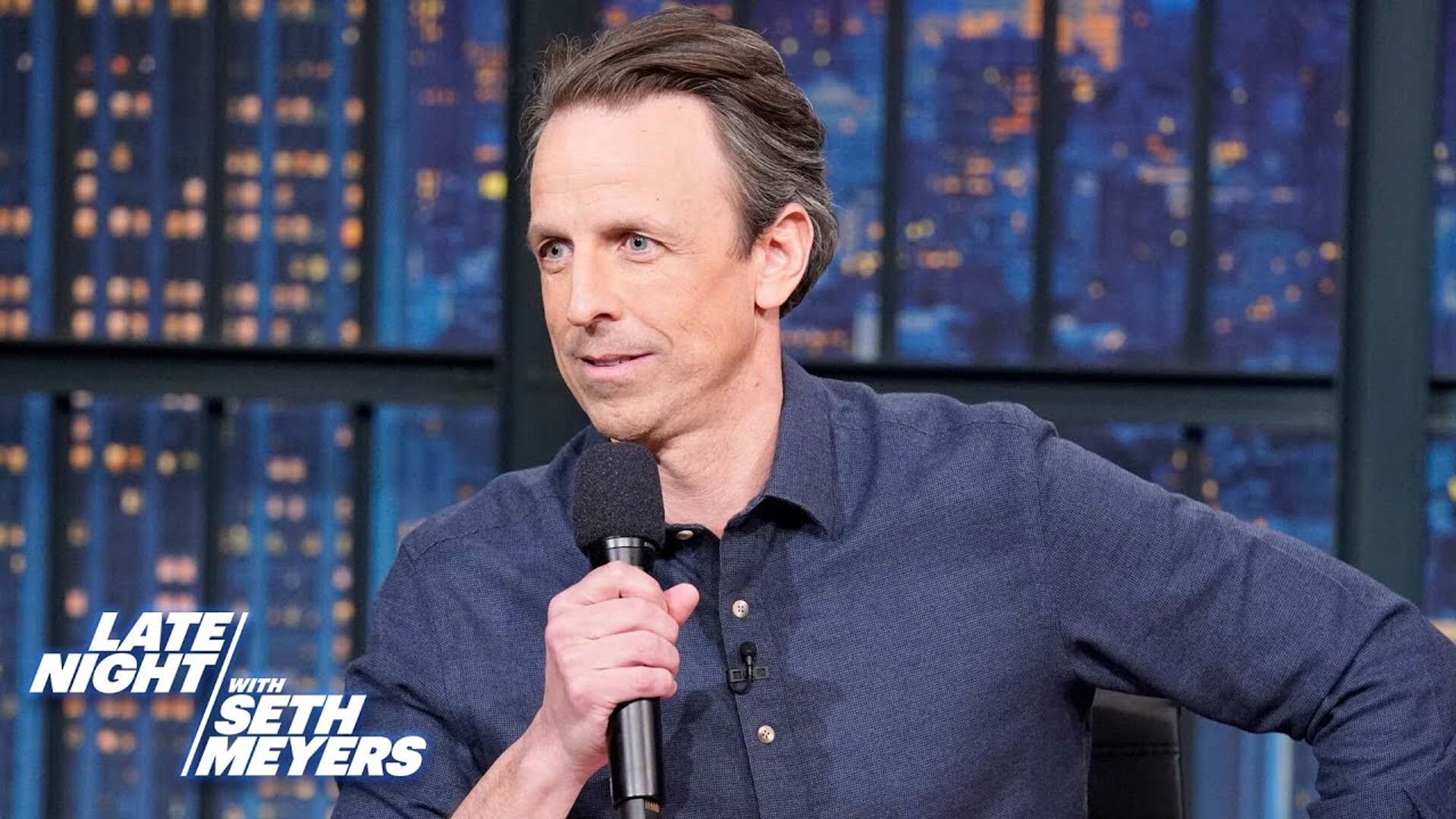 Late Night with Seth Meyers: Corrections" background