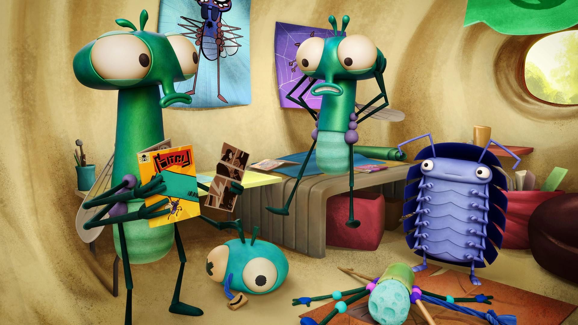 Lloyd of the Flies background