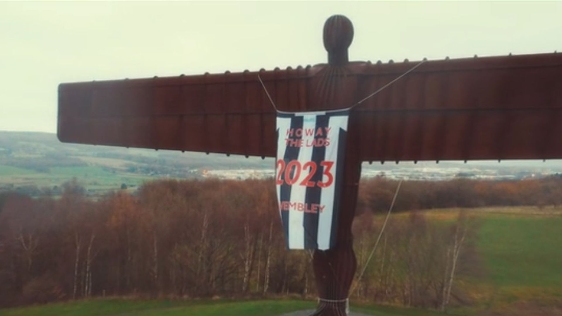 We are Newcastle United background